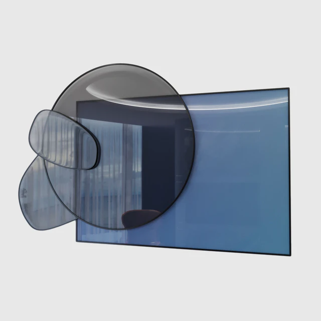 Glass composition on the wall — Descargar