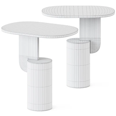Insert Side Table Wood by Ferm Living / Журнальный столик — Вид 2