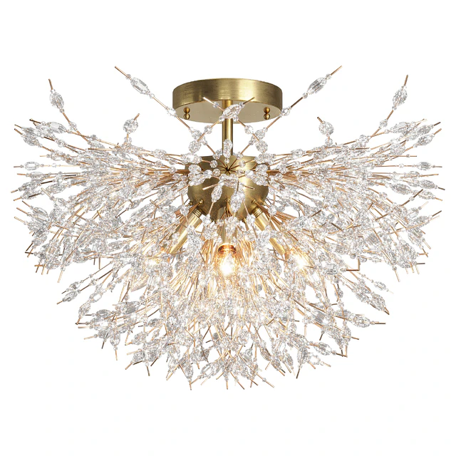 Coruscating Beads Semi Flush Ceiling Light — Descargar