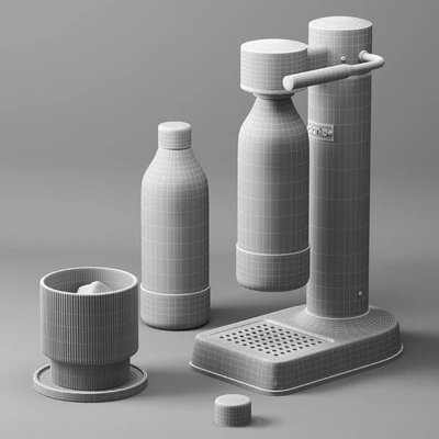 Apparatus for carbonating water AARKE CARBONATOR II — Ver 3