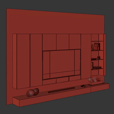 ТВ-стена Minimalism ZS — Вид 3