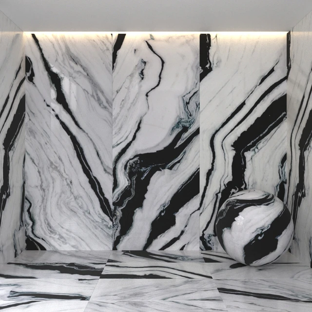 panda white marble — Descargar