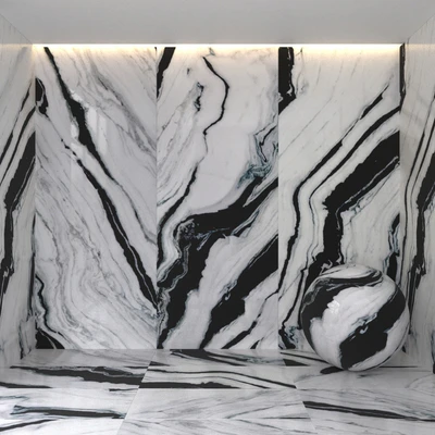 panda white marble — Descargar