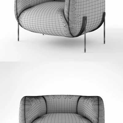 Saba Italia Geo armchair — Ver 2