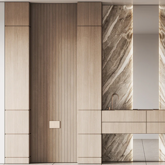 Bathroom Furniture Set 23 — Descargar