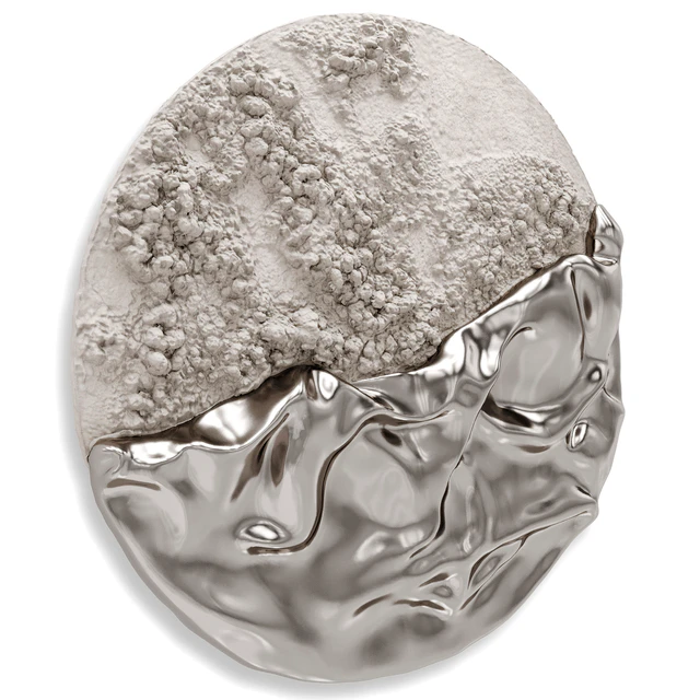 Paola Romano Luna Evolutiva wall art metal plaster — Descargar