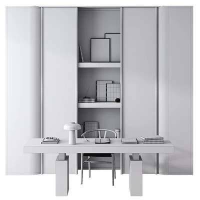 Workplace with CH24 Wishbone chair by Carl Hansen — Вид 2