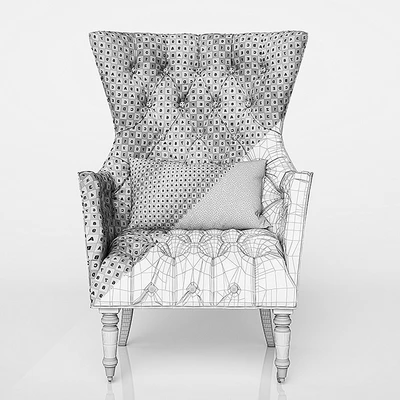Velvet Julienne Chair — Ver 3