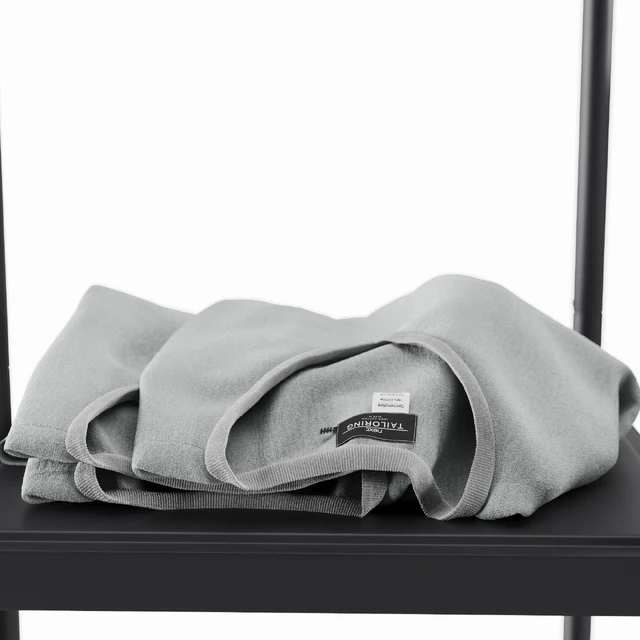 Rack Ikea Kornsjo with Clothes and Accessories — Download