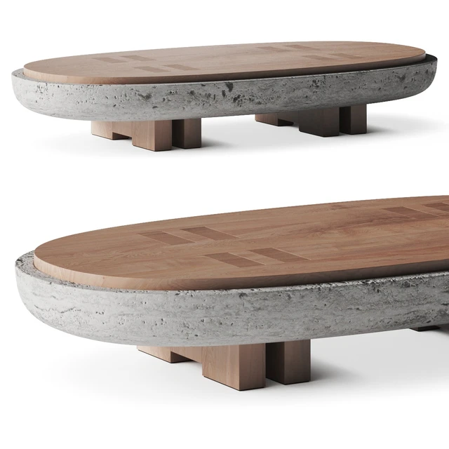 Andy Kerstens Rift Stone Coffee Table — Скачать