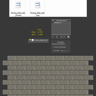 Paving slabs. 15 textures — Ver 2