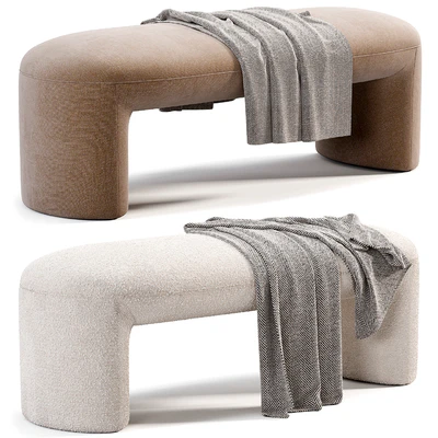 Mira Bench Pouf By Trithouse — Вид 4