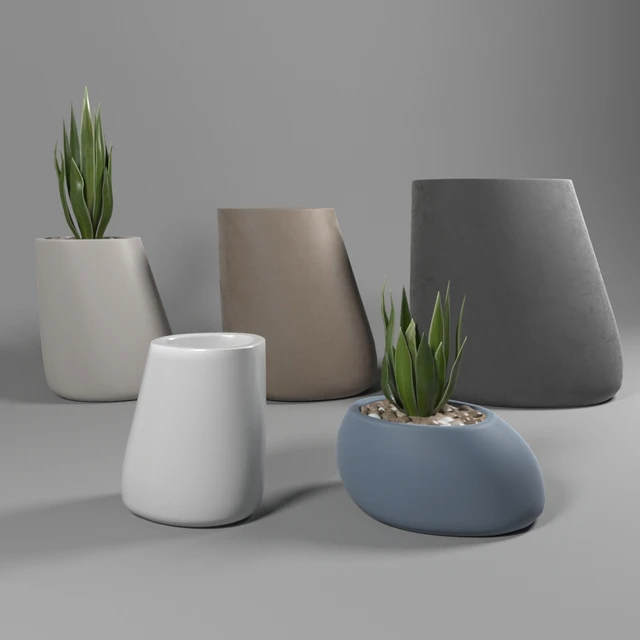 Vondom Stones цветочные горшки — Скачать