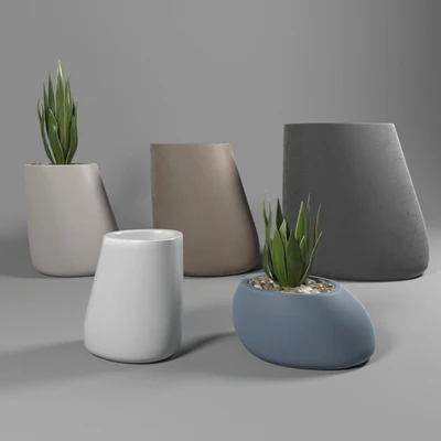 Vondom Stones цветочные горшки — Скачать