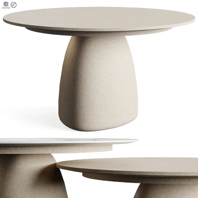Poliform MONOLITH 2023.2 Circle One Table — Ver 1