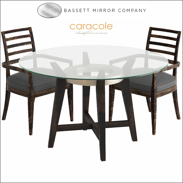 Bassett Mirror Thoroughly Modern Elston Dining Table — Descargar