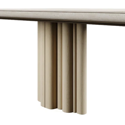 LuxLucia Casa OASIS V275DT1 Dining Table — Ver 4