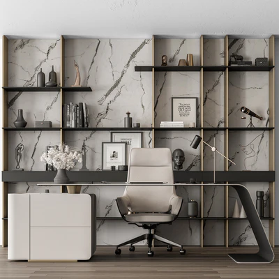 Boss Desk - Office Furniture 523 — Ver 1