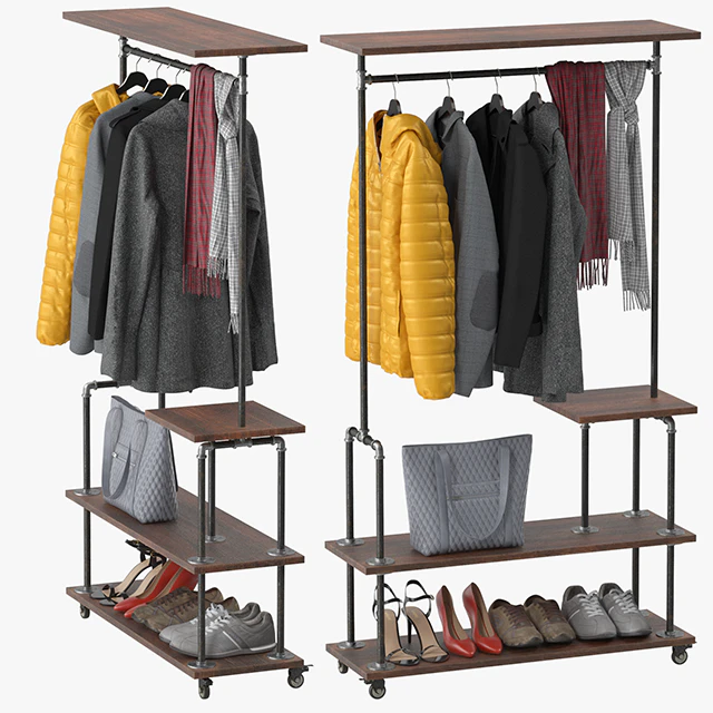 Industrial Clothing Rack — Скачать