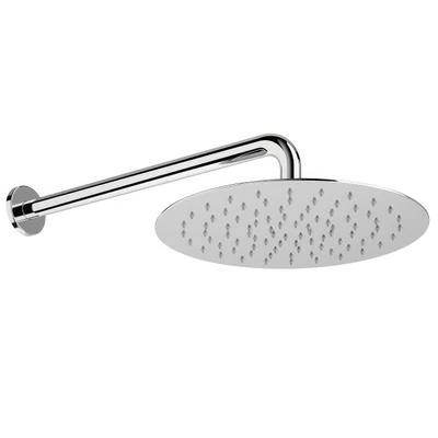 wall flat round rain shower head 300 mm by laufen — Descargar