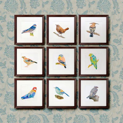The picture in the frame. 120 Animals Collection — Ver 2