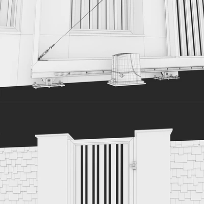 Gate alutech 2 — View 2