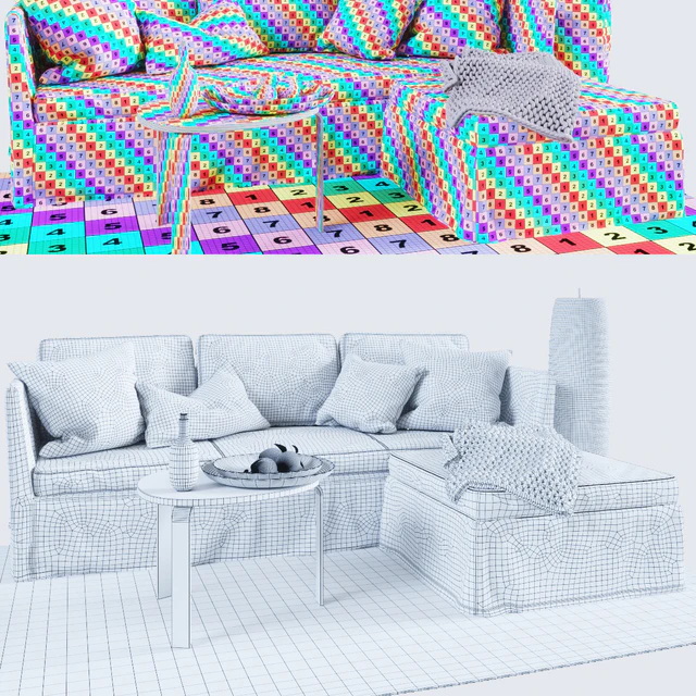 BRATHULT 3-seat sofa — Скачать