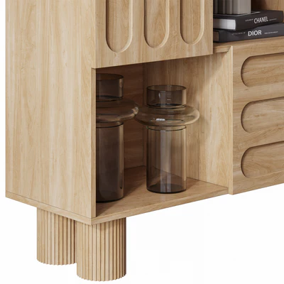 55 Bookcase Cannelo by La Redoute — Ver 2