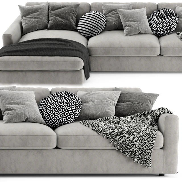 Linteloo Fabio Chaise Longue Sofa — Скачать