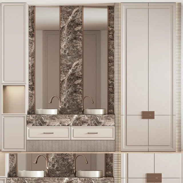 Bathroom Furniture Set 07 — Descargar