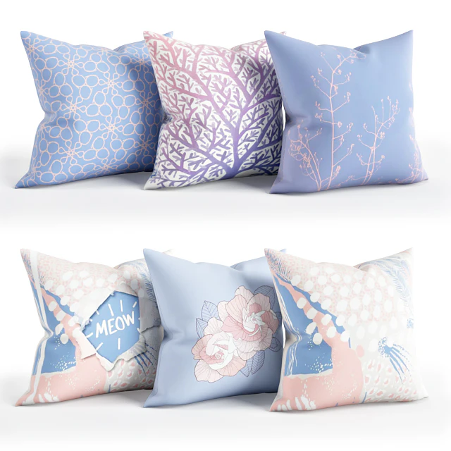 Rose Quartz Serenity Pillow Set 002 — Скачать