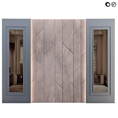 Violet soft wall panel — Ver 1