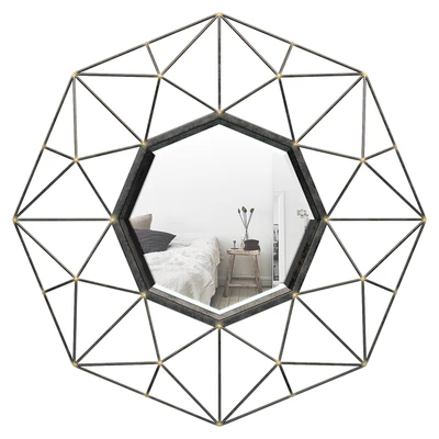 Coll Round Metal Wall Mirror MCRW5888 — Вид 1