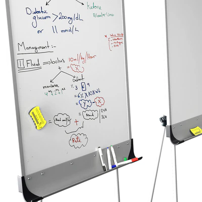 Office presentation set 1// Macbook air 2022 / OLED65CXRLA LG CX 65 4K Smart OLED/Marker board magnetic partition flipchart — Ver 3