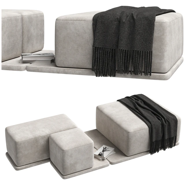 Set of poufs "Coast" — Descargar