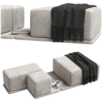 Set of poufs "Coast" — Ver 1