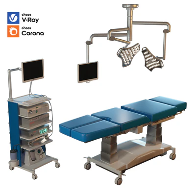 hospital equipment vol 3 (surgical room set) — Ver 1