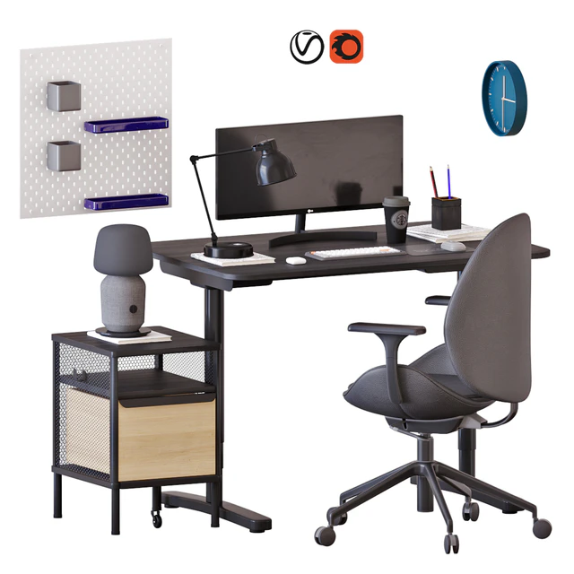 IKEA BEKANT working desk 1 — Descargar