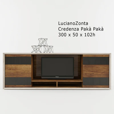 Wardrobe LucianoZonta TV, books — Ver 1