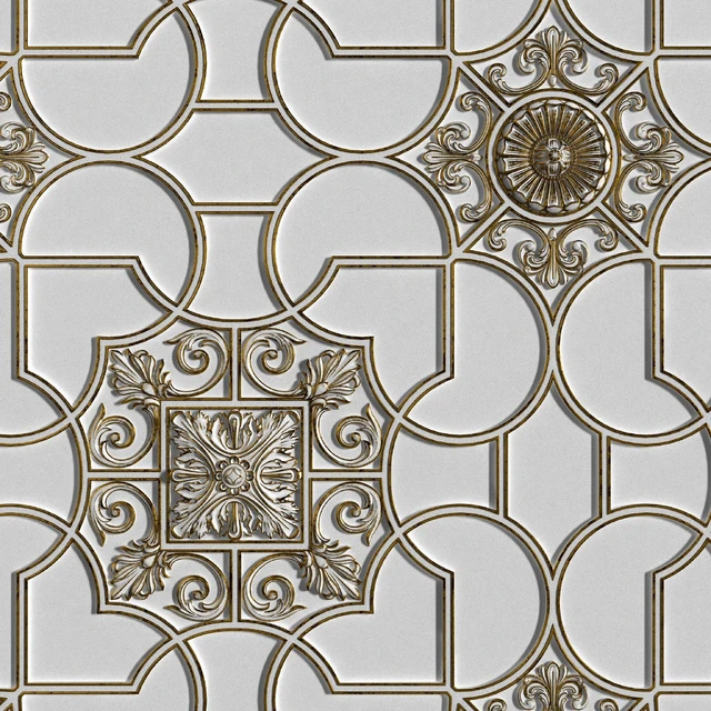 Ceiling moldings 3344 — Download