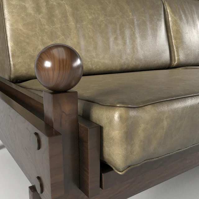 Sergio Rodrigues Tonico Sofa — Скачать