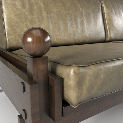 Sergio Rodrigues Tonico Sofa — Вид 2