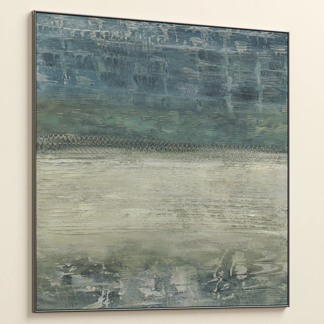 Accent Large Abstract Textural Wall Art C-953 — Скачать