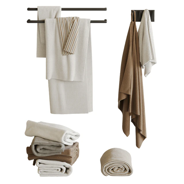 Полотенца вафельные 1 — Скачать