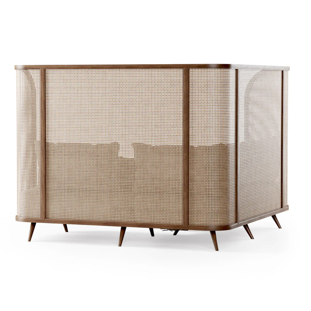 Corner garden sofa HLS high back / Rattan corner sofa — Descargar