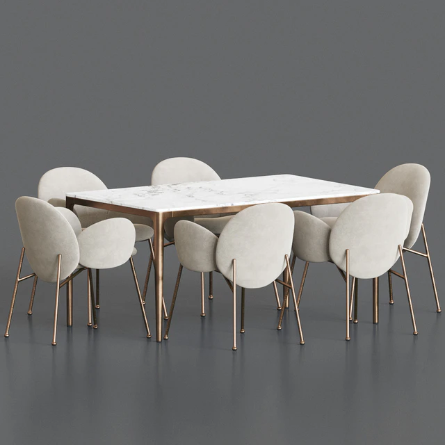 Ola Chair Canto Table Dining Set — Скачать