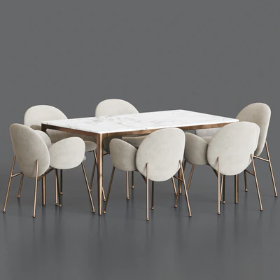 Ola Chair Canto Table Dining Set — Вид 3