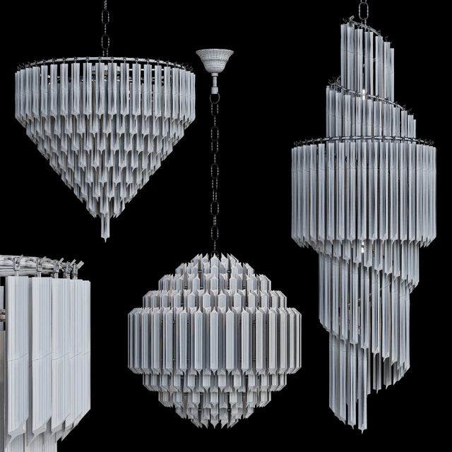 Pendant chandeliers MASTEN by Romatti — Descargar