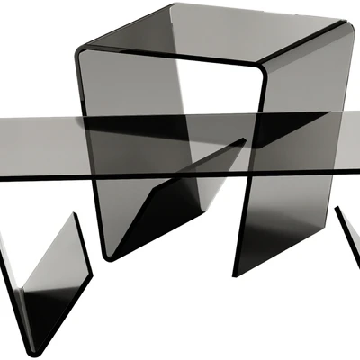 Bolling Coffee and Side Table set by Ivy Bronx — Вид 4
