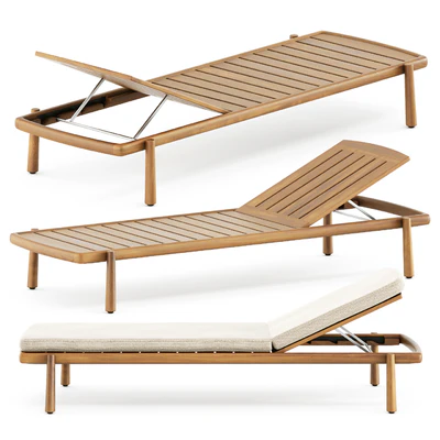 Ukiyo lounger by Tribu — Ver 3